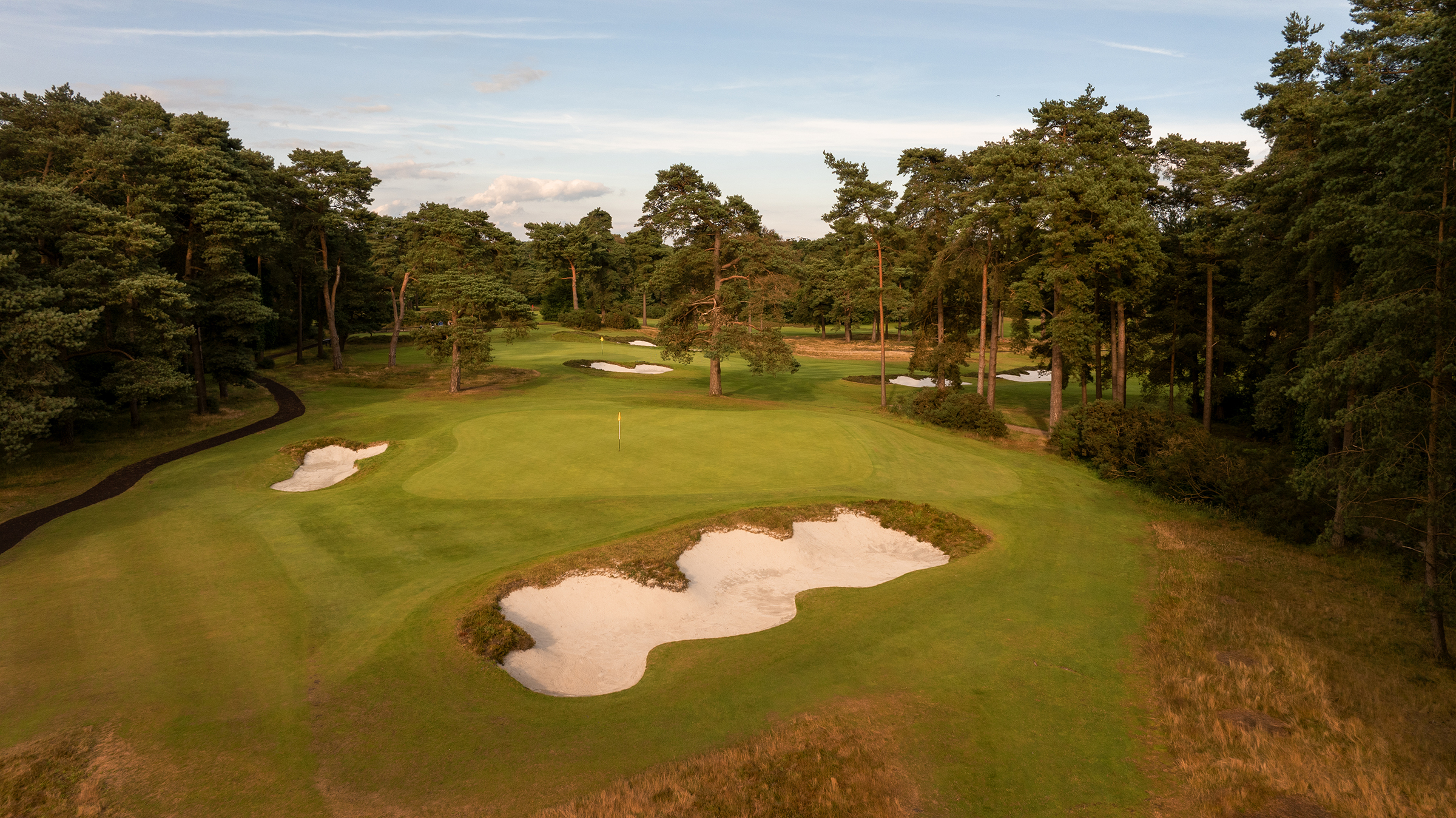 Heathland golf course at Blackmoor Golf Club, Whitehill, Hampshire