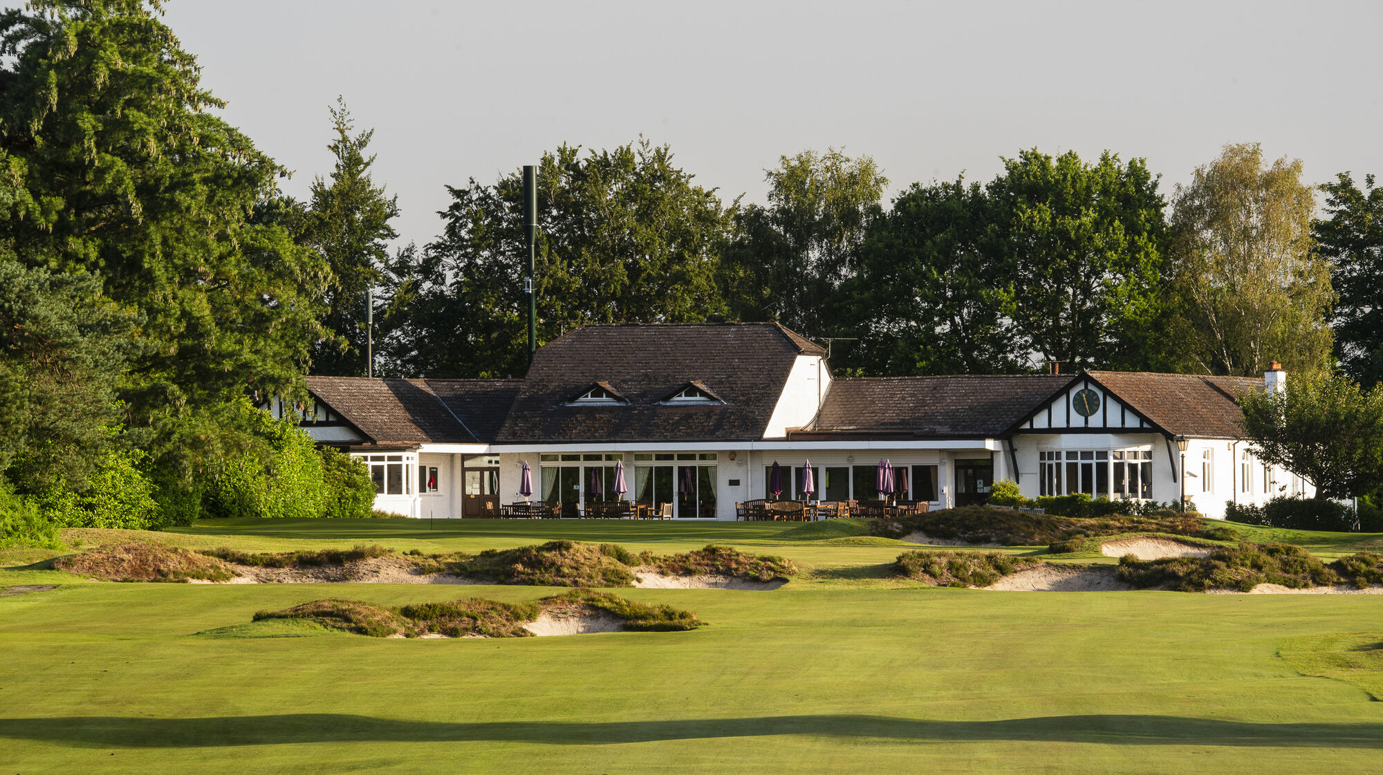 Heathland golf course at West Hill Golf Club, Brookwood, Surrey